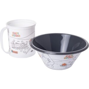 Caneca Decorada Capi Goods com Bowl P/Colorir - Imagem 1