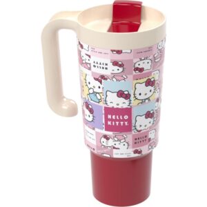 Caneca Decorada Hello Kitty Tumbler - Imagem 1