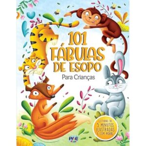 Livro Infantil Ilustrado 101 Fabulas de Esopo C.d 120P - Imagem 1