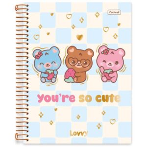 Caderno 10X1 Capa Dura Lovvy 160FLS. - Imagem 4