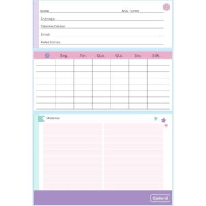 Caderno 10X1 Capa Dura Lovvy 160FLS. - Imagem 8