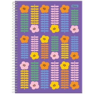 Caderno 20X1 Capa Dura Mid Feminino 320FLS. - Imagem 9