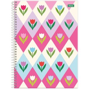 Caderno 20X1 Capa Dura Mid Feminino 320FLS. - Imagem 2