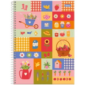 Caderno 20X1 Capa Dura Mid Feminino 320FLS. - Imagem 5