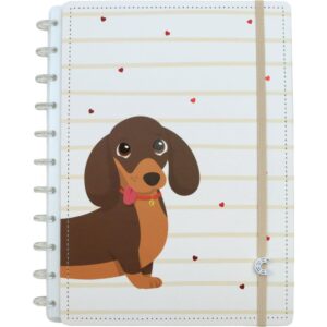 Caderno Inteligente Grande Pets Dolcinho 80FLS - Imagem 1