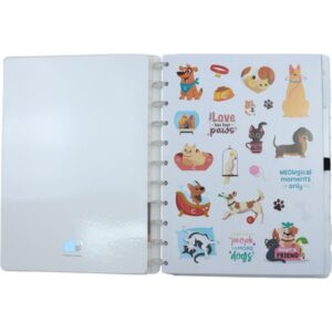 Caderno Inteligente Grande Pets Dolcinho 80FLS - Imagem 2