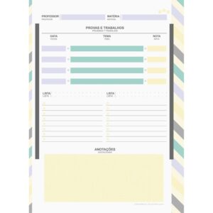 Caderno 01X1 Capa Dura Sanrio Friends 80FLS. I.a - Imagem 6