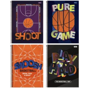 Caderno 10X1 Capa Dura Hoop 160FLS - Imagem 1