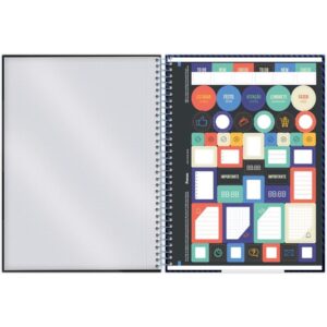 Caderno 10X1 Capa Dura Hoop 160FLS - Imagem 3