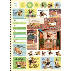 Caderno 10X1 Capa Dura Caramelo 160FLS - Imagem 6
