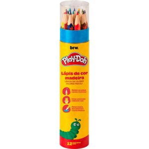 Lapis de Cor Sextavado Play-Doh 12 Cores - Imagem 1